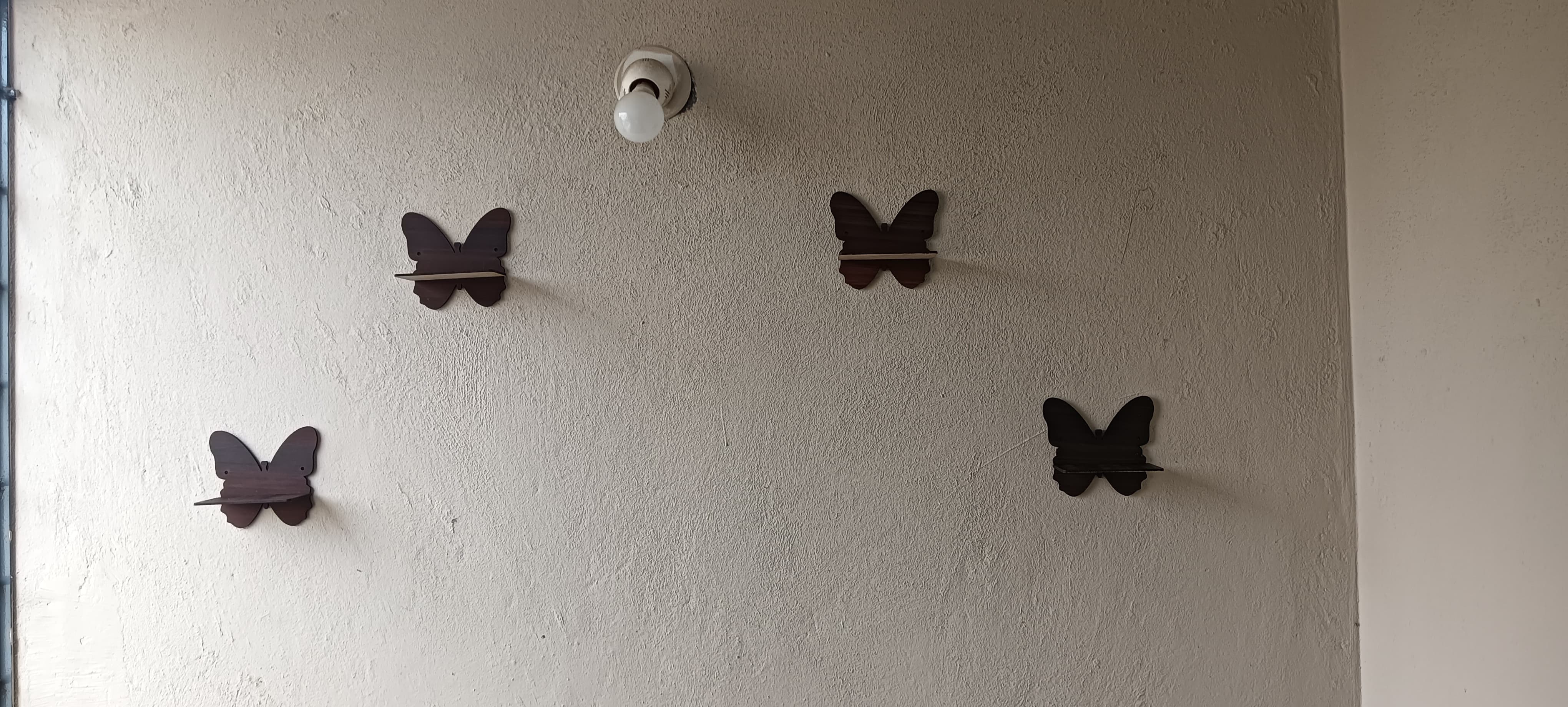 Interior butterfly wall decor